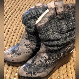 slouchy boots go with everything wore once needed a size bigger